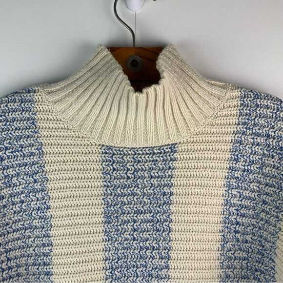 Reiss Women’s Astrid Striped Oversized Jumper Wool blend Knitted Sweater Small - Picture 3 of 13